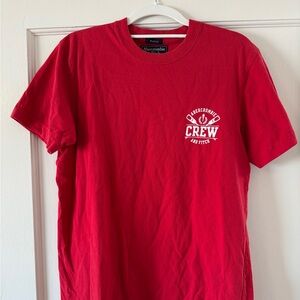 Rare Y2K Vintage Abercrombie & Fitch “Crew Champions” Red Graphic Tee - Rowing